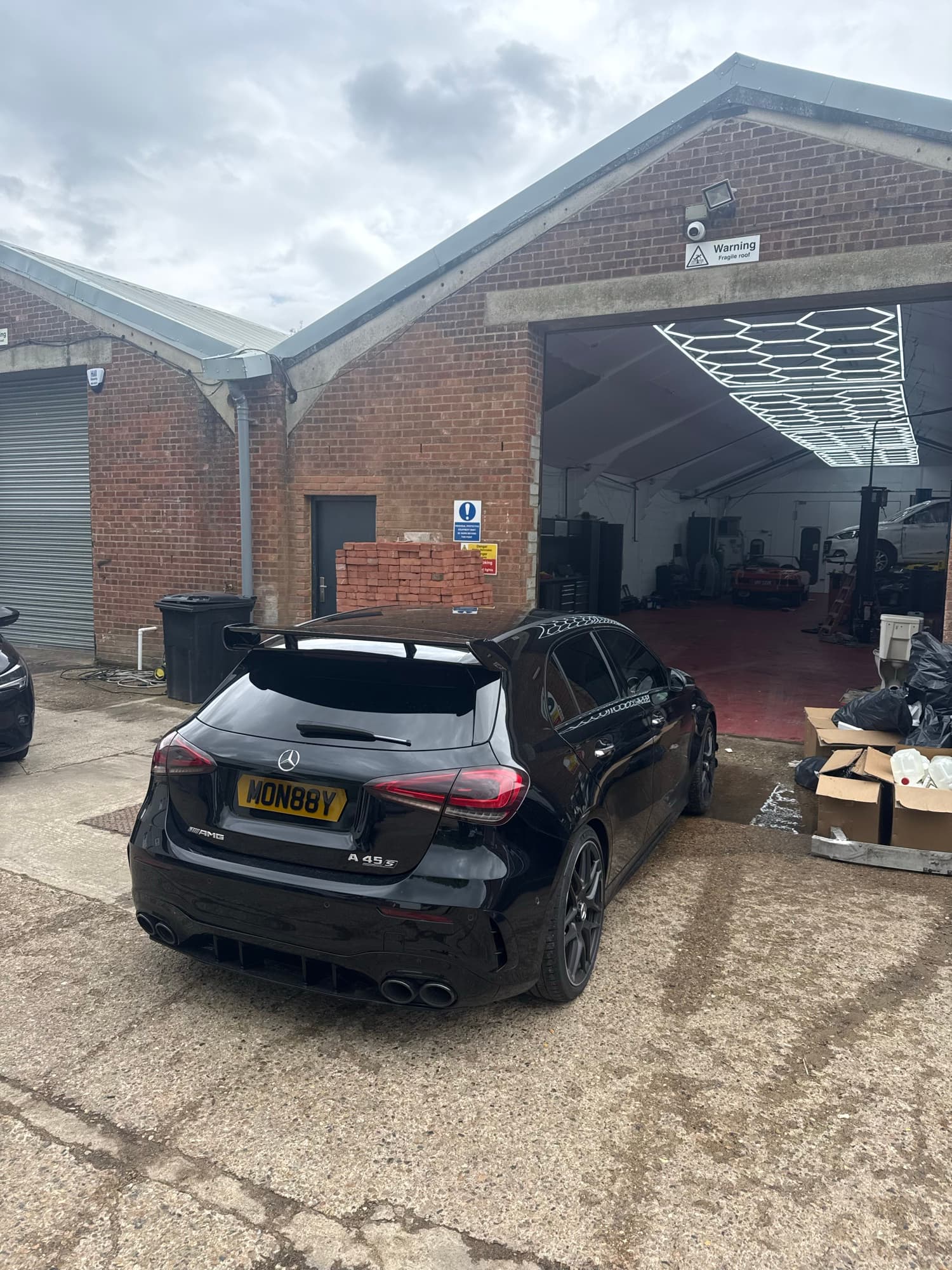 Mercedes-AMG A45 S finished and ready for collection
